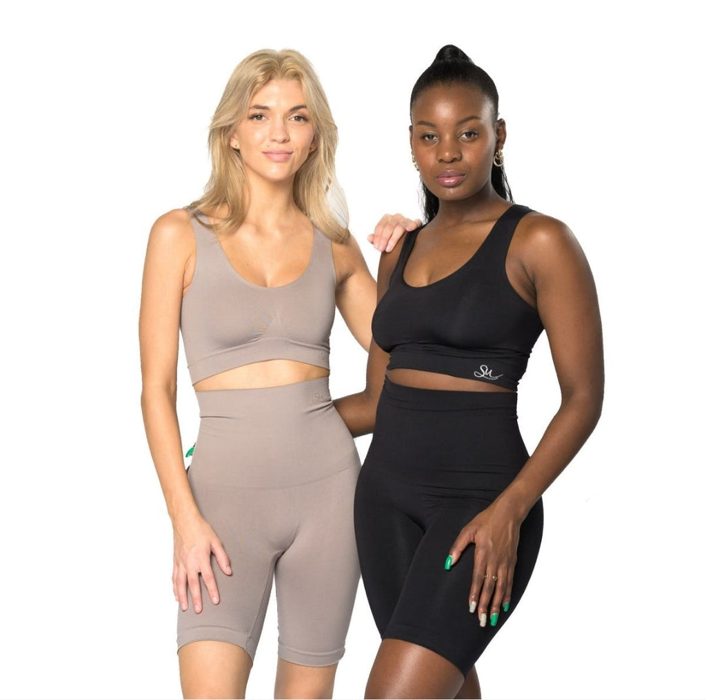 Seamfree - Ladies Sculpting Tummy Control Vest Shaper - 2 Pack