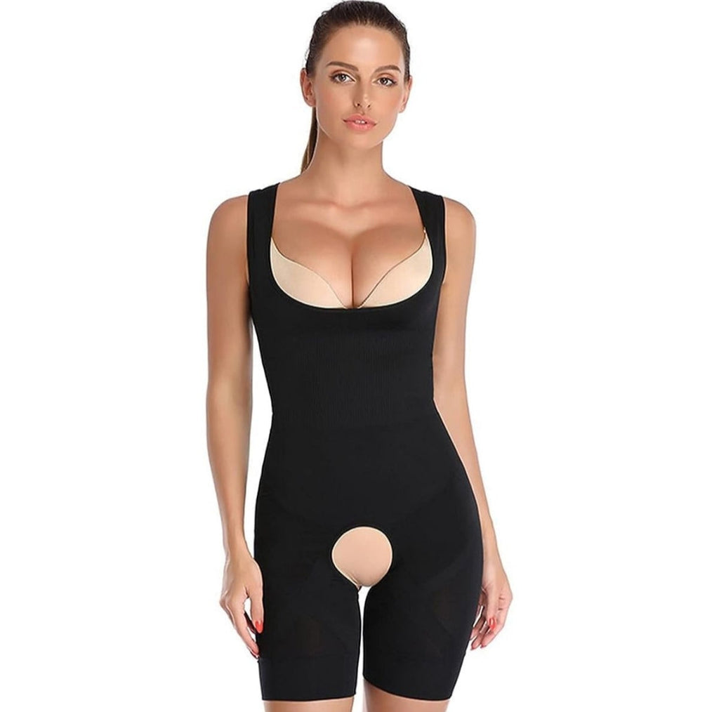 Women Shaper Full Body Shapewear for Regular and Daily Use Shapewer - Black - XL-2XL